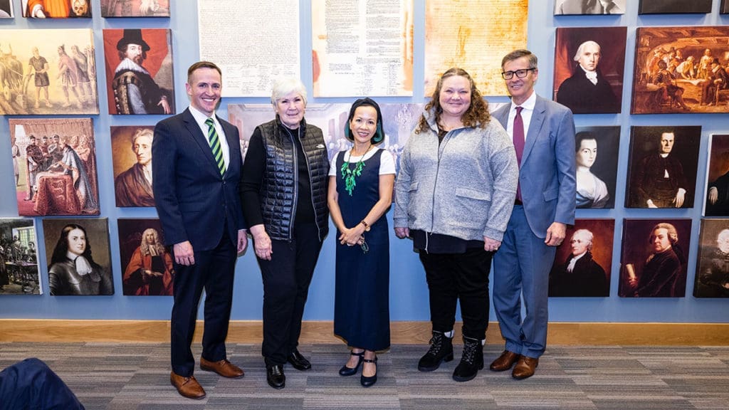 Group photo with Gail and Karen